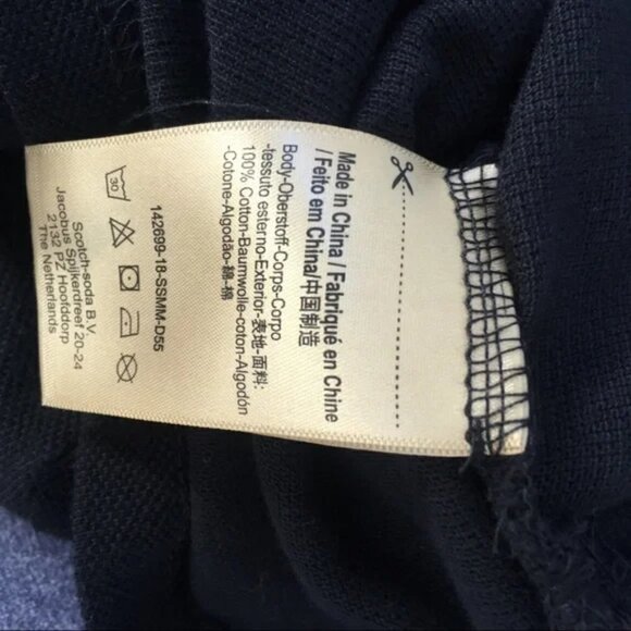 NEW NWT RARE Scotch & Soda Short Sleeve Shirt Size M - Picture 9 of 9